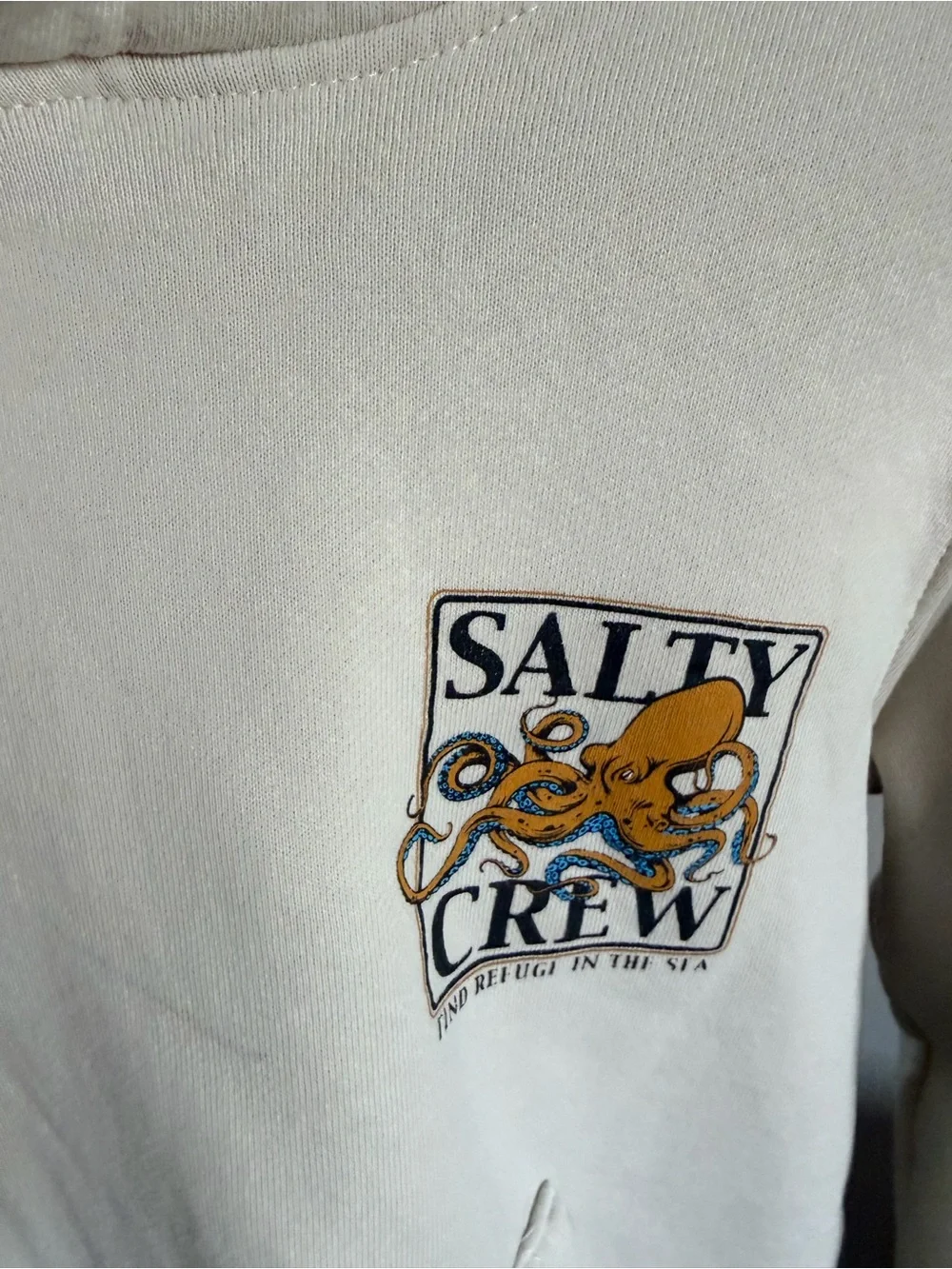 Salty Crew Octopus Graphic Hoodie – Size Small